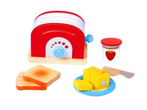 Kids wooden toaster best sale